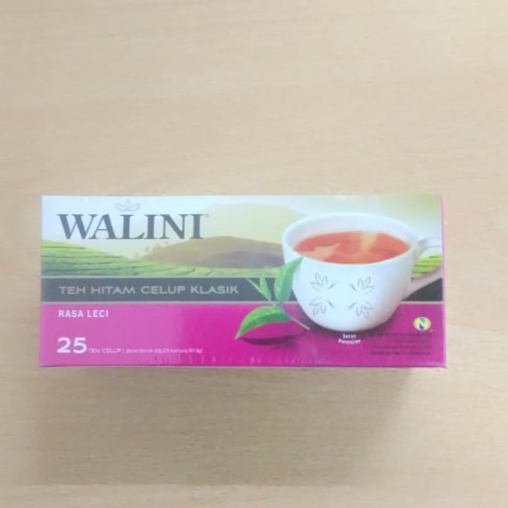 

TEH CELUP WALINI RASA LECI. 25 TEA BAG