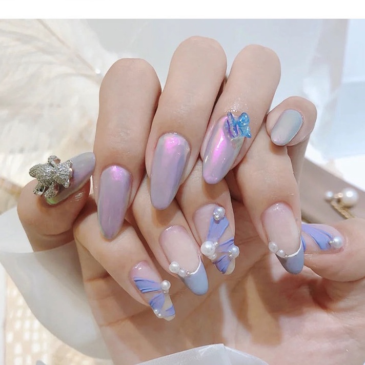 Mutiara Imitasi 3D  | Dekorasi Kuku | Nail Art