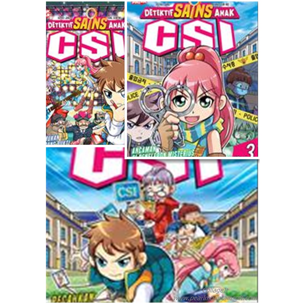 B.O : Komik Pintar Detektif Sains Anak Csi