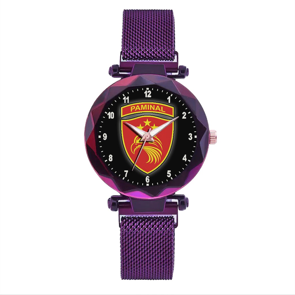 Jam Tangan Wanita Custom - PAMINAL Free Box &amp; Batre Cadangan