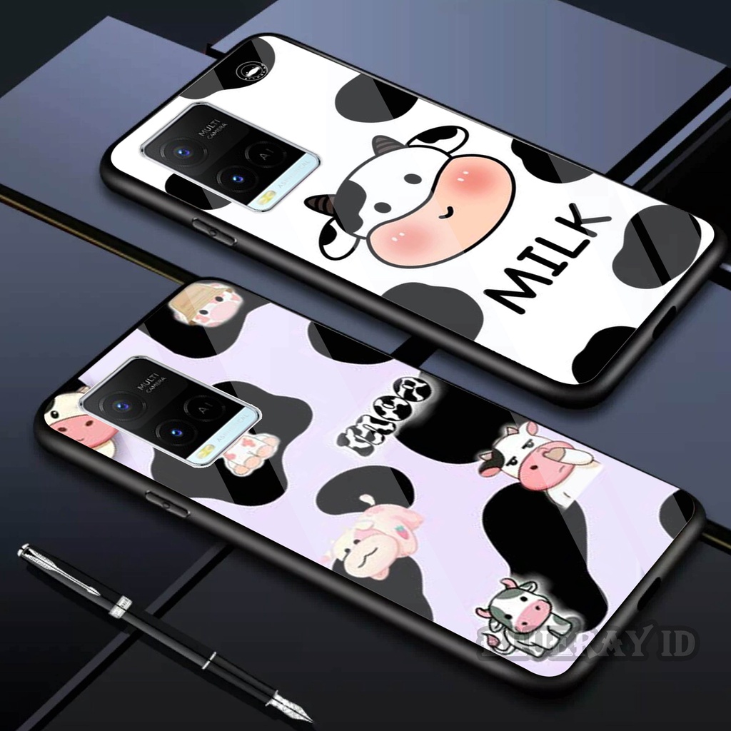 [SK07] Softcase Glass For Type VIVO Y21 Y21S - Casing Handphone VIVO Y21 Y21S -  Pelindung Handphone