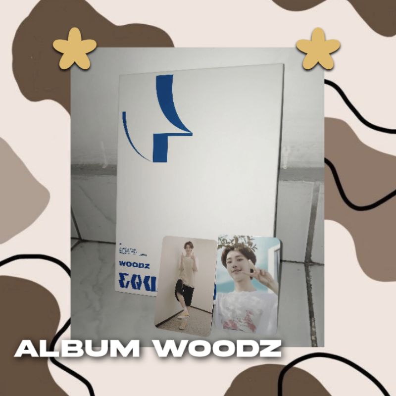 ALBUM UNSEALED WOODZ EQUAL ver (EARTH)
