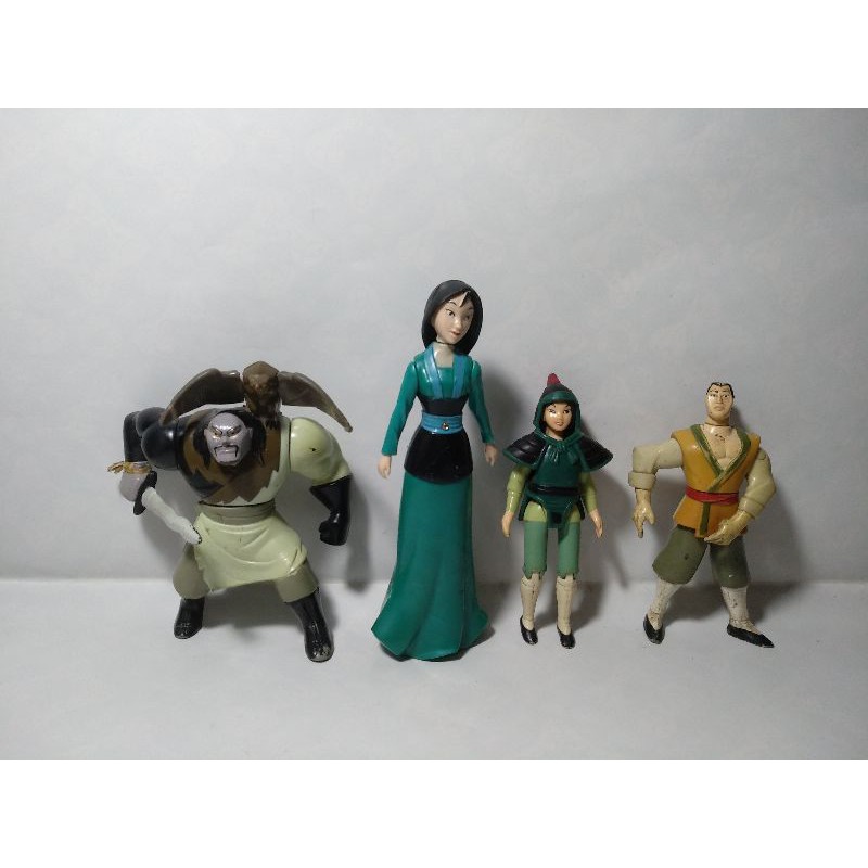 Mulan Happy Meal Mcdonalds Mcd Mainan Toys Disney Mix Jadul Retro Rare Lawas Langka Vintage Classic