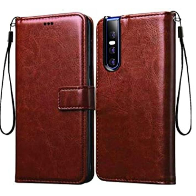 Case VIVO V15 / V15 PRO Dompet Flip Cover Wallet Leather Case