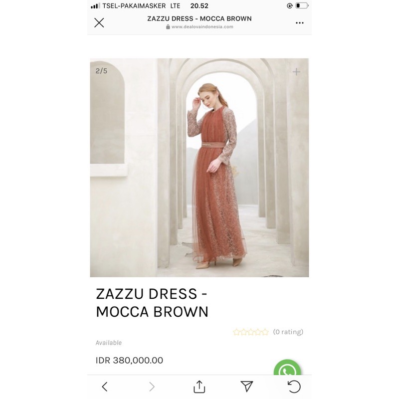 Zazzu Dress by DeaLova