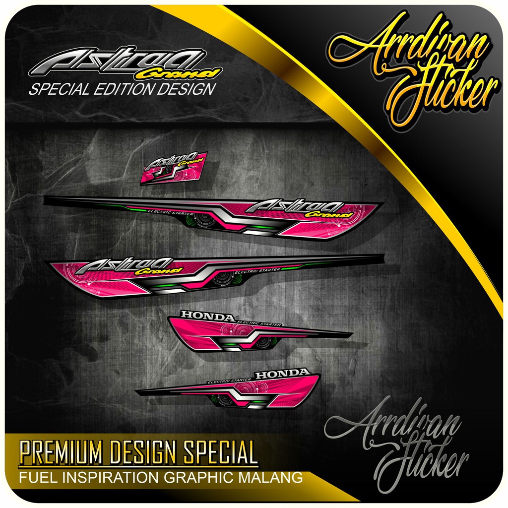 STRIPING ASTREA GRAND / STRIPING ASTREA GRAND SABIT / STRIPING ASTREA GRAND 96