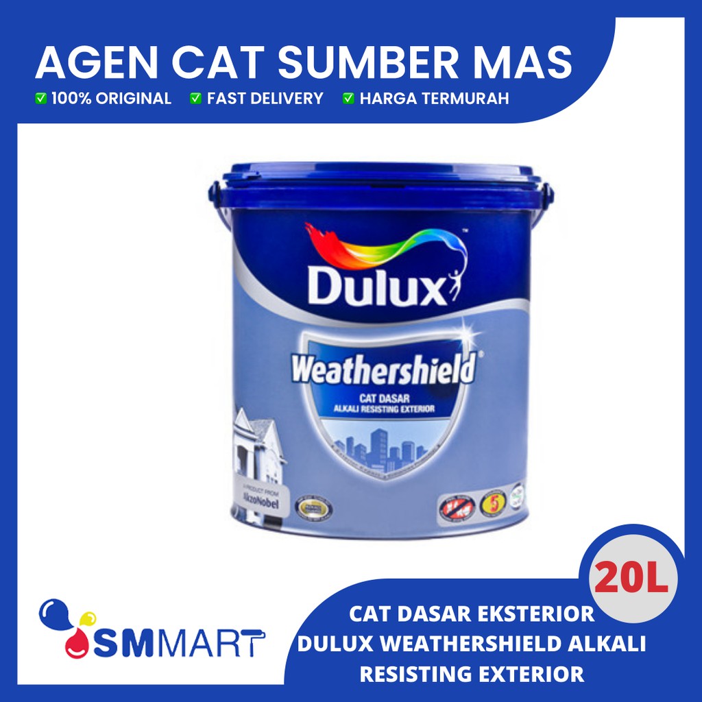 DULUX WEATHERSHIELD PRIMER / CAT DASAR EXTERIOR PAIL/20L