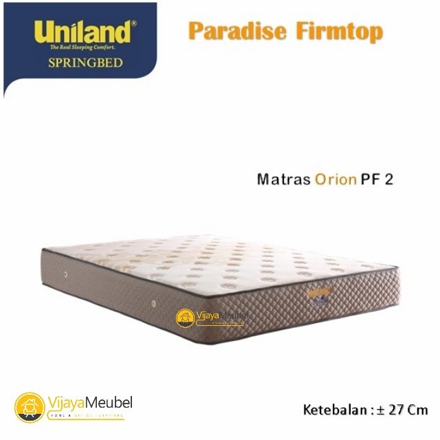 Kasur Springbed Uniland Paradise firmtop 180x200 Khusus Bandung