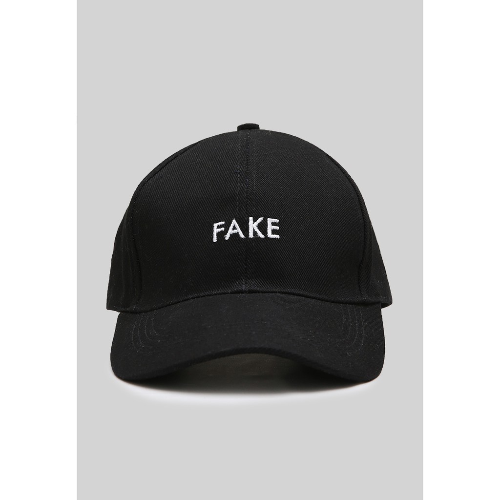 TOPI BASEBALL PREMIUM RAFFLE CAPSLOCK CLUB - FAKE BLACK