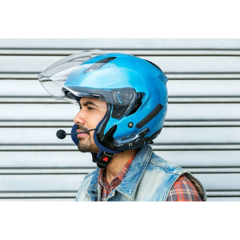 Intercom Helm IT E1 - Bluetooth headset Helmet interphone alat komunikasi motor Garansi TAM ORIGINAL