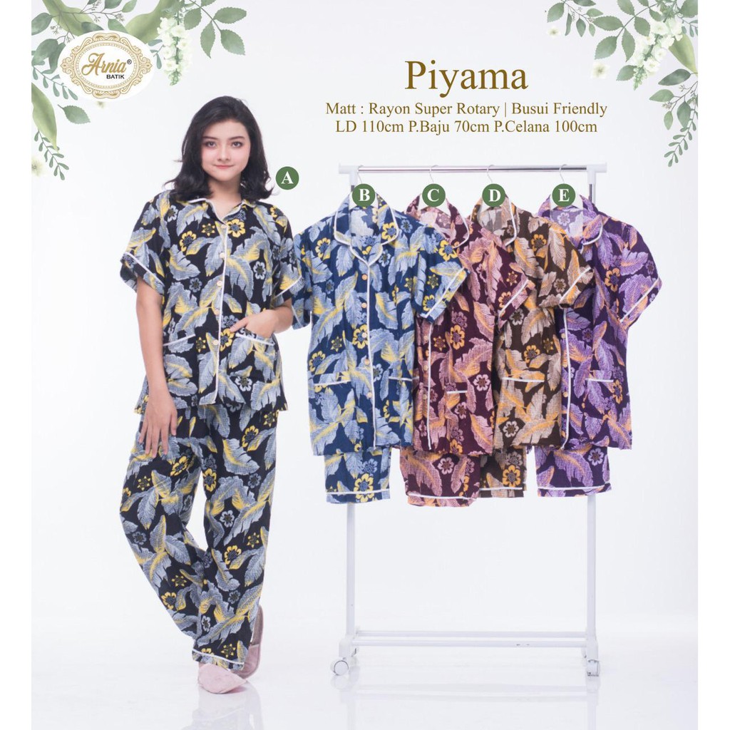 Baju Tidur Piyama Cantik Arnia A