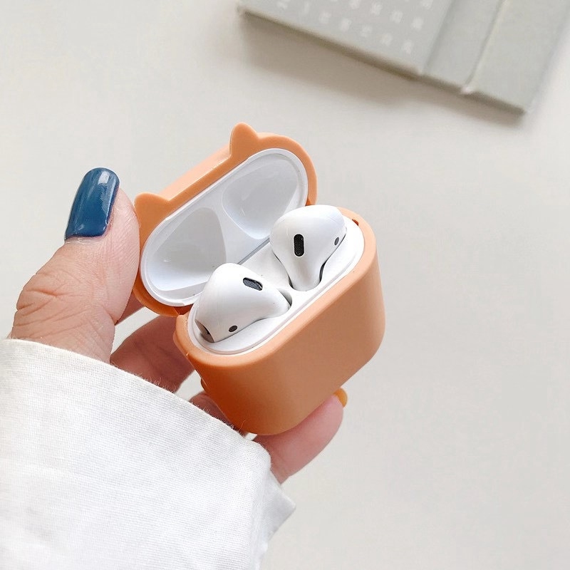 Eounthbard Case Cover Airpods 1 / 2 Generation Universal Desain Kartun Anjing Corgi Lucu