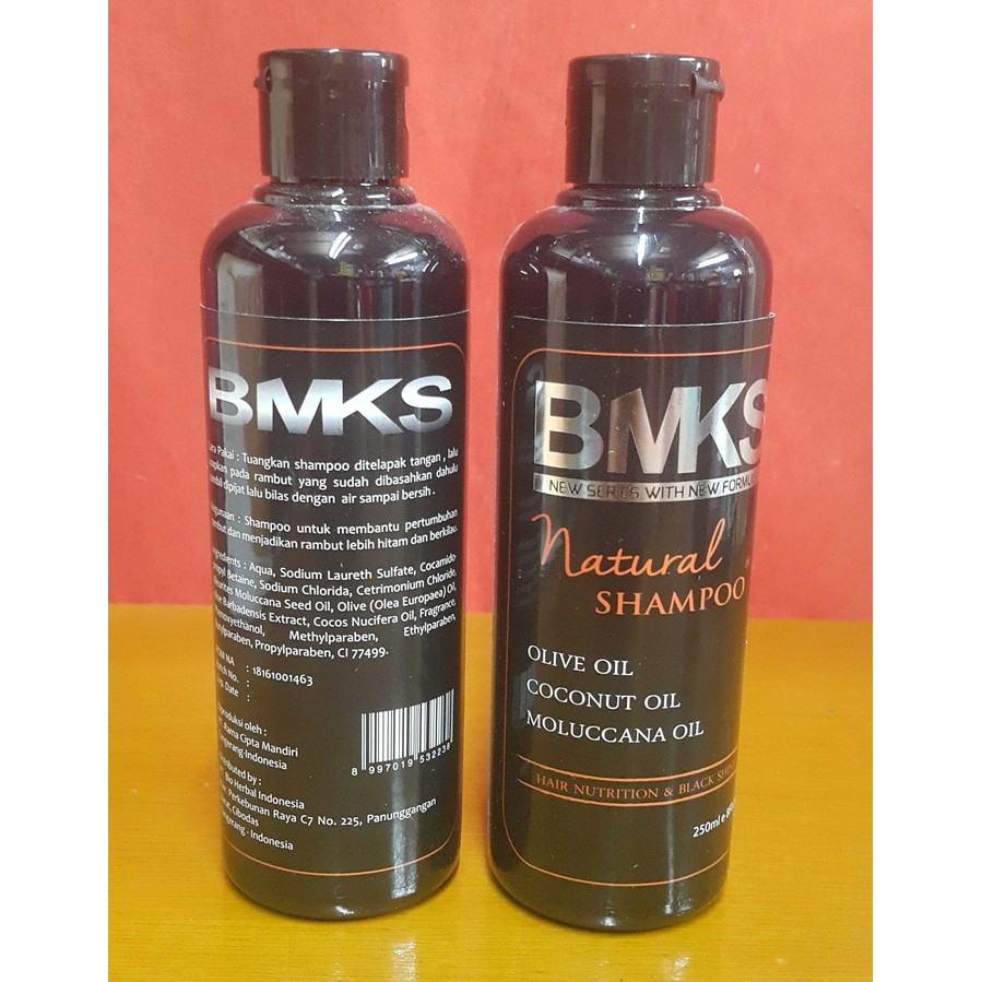 BMKS Natural Shampo - Shampo Penumbuh Rambut 250ml ASLI BPOM