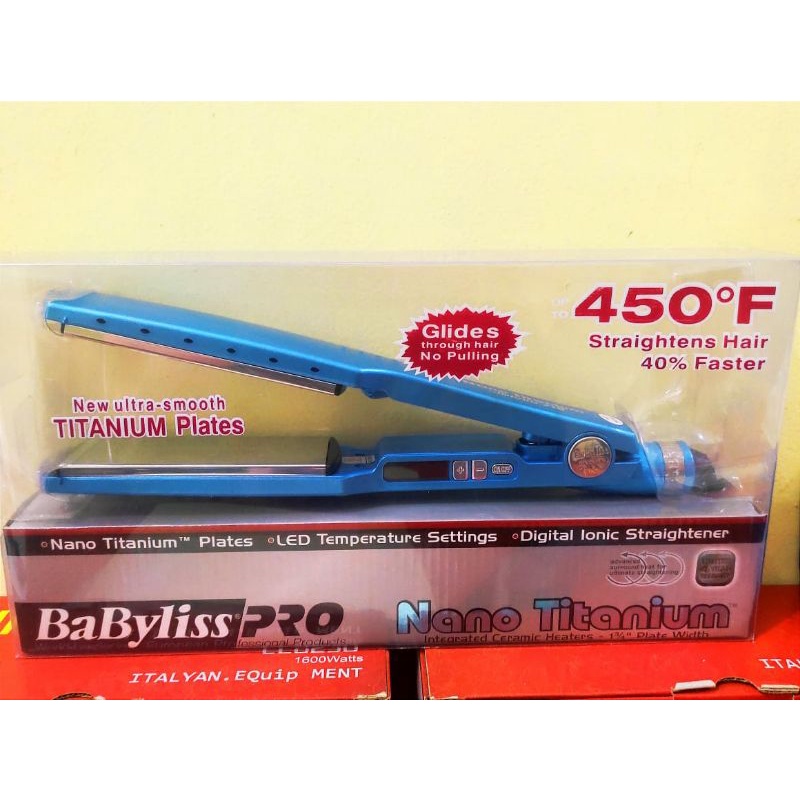 Catok Babyliss Pro Nano Titanium
