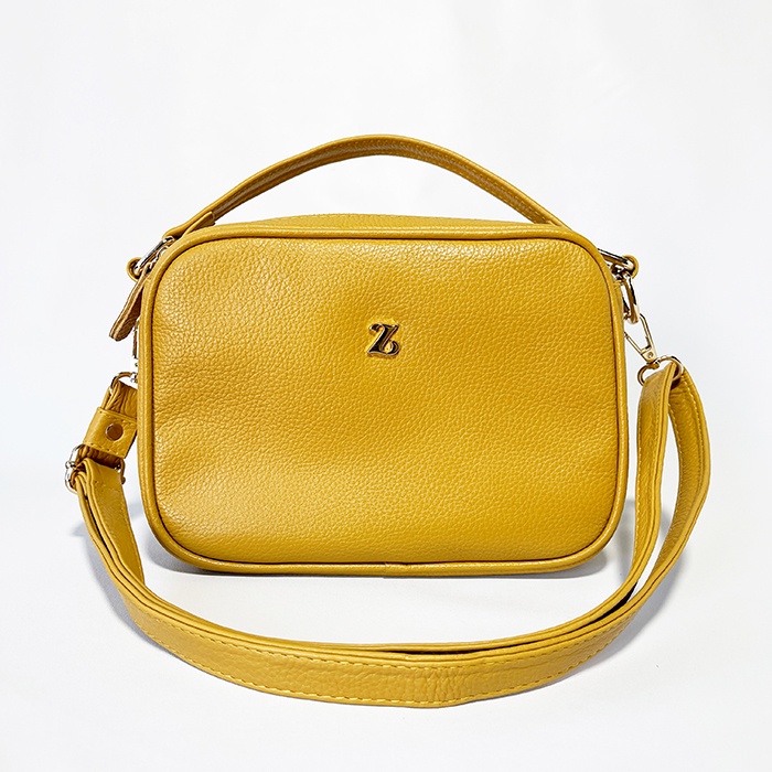 Tas Kulit Wanita Hand Bag Snapshot Bahan Kulit Sapi Asli Garut