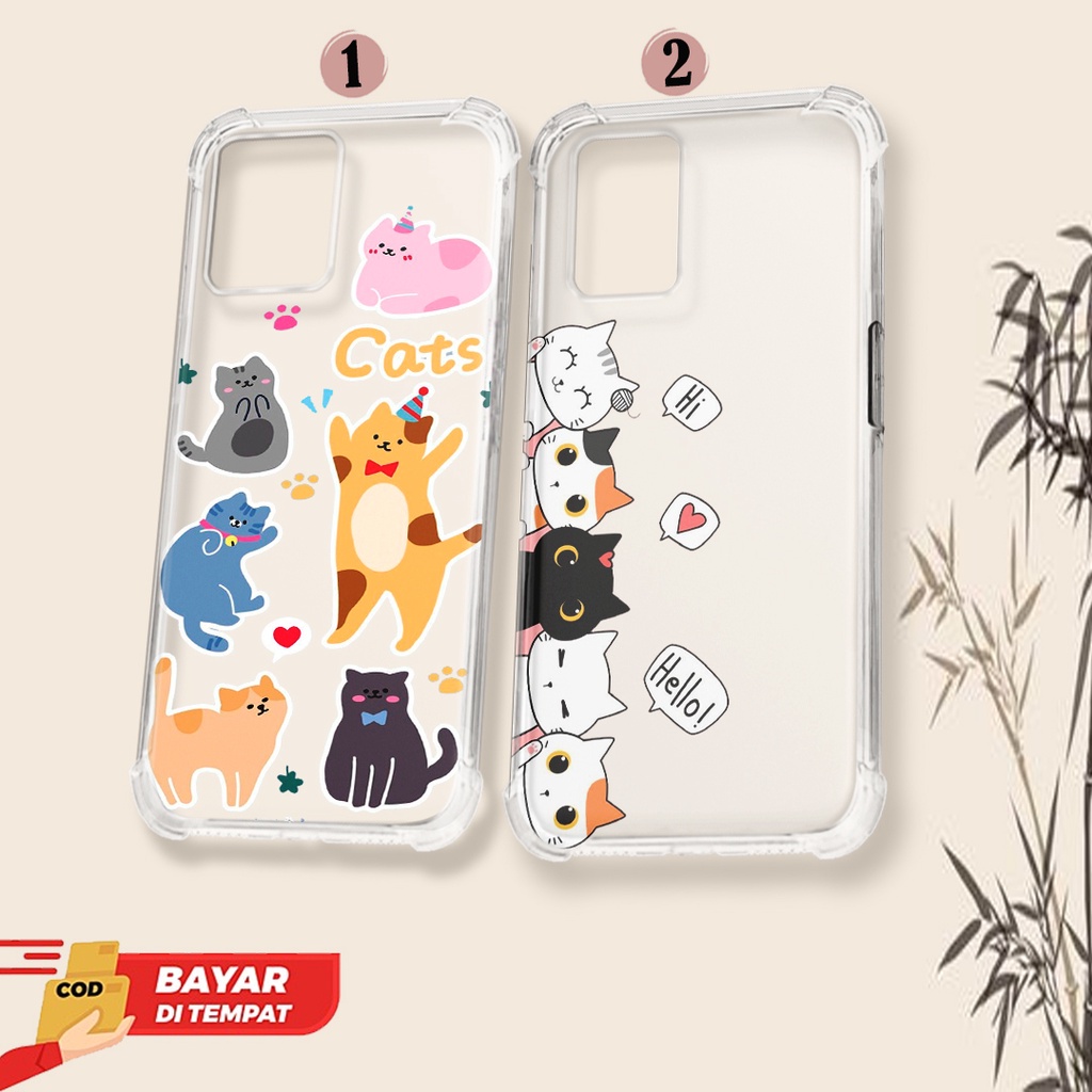 Picks Case Anticrack Softcase Oppo A16E OPPO A5S OPPO A74 4G / A95 OPPO A16 A1K Motif Animal Case Ce