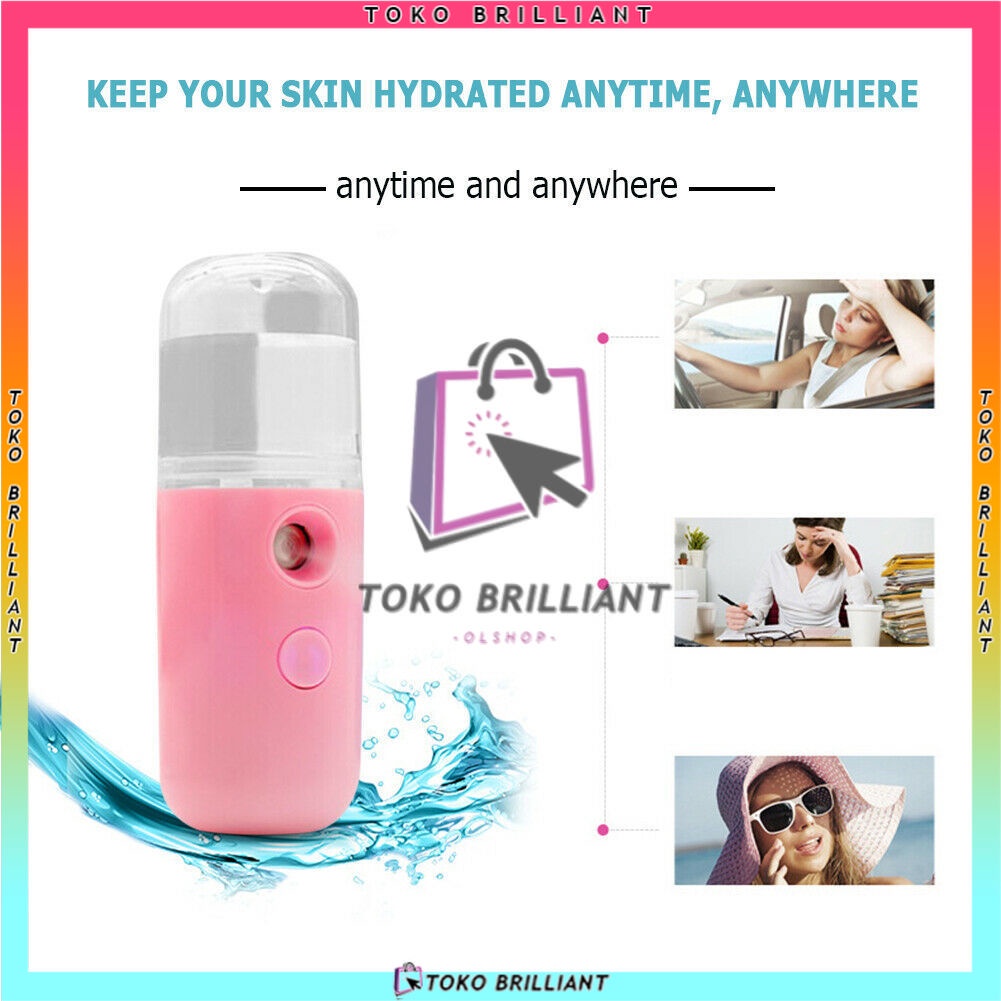 30ml USB Nano Facial Mister Handy Cool Mist Semprot