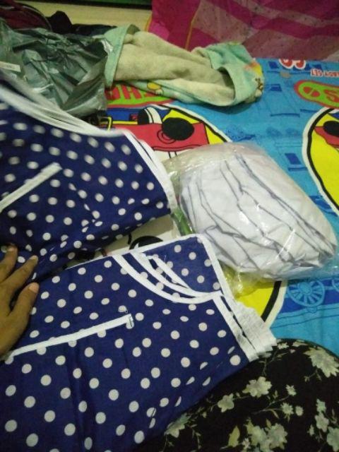 ✔️✔️cod Celemek Anak Apron Anak Dan Topi Chef  Termurah