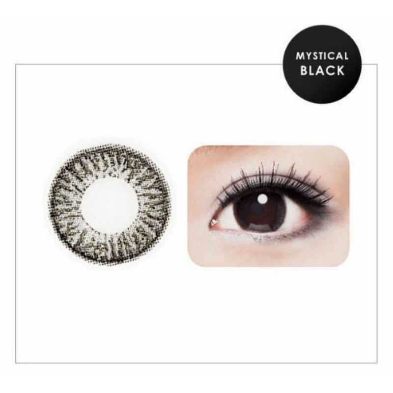 Softlens Freshkon Mystical Black normal-minus 10