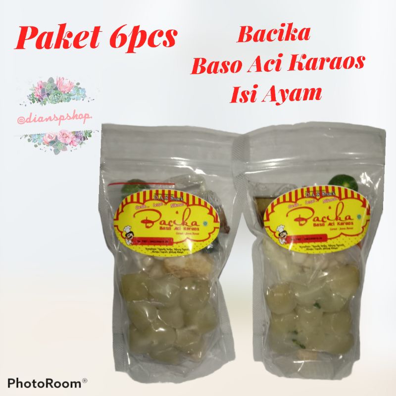 Jual Baso Aci Paket 6bks Lebih Murah Reseller Welcome Baso Aci Bacika