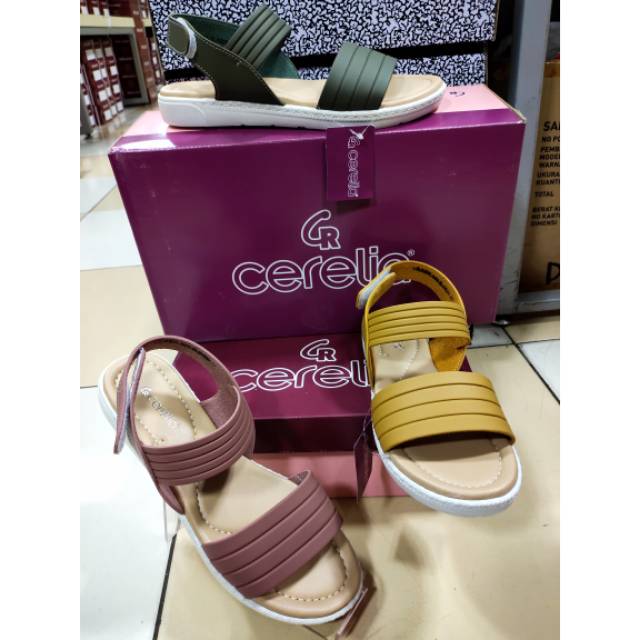 Sepatu sandal wanita cerelia