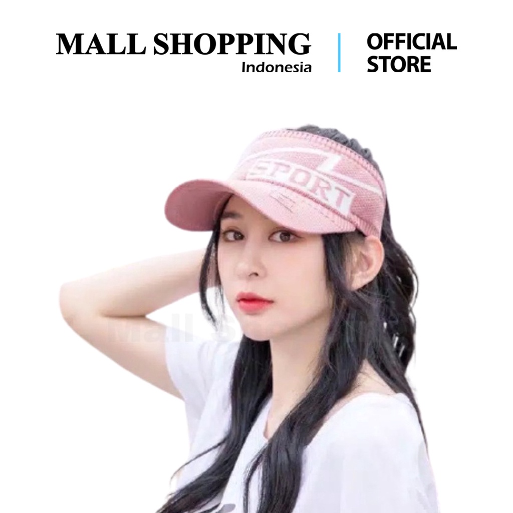 (COD) Topi Baseball Hat Sport Korean Baseball Cap Sports Unisex MALLSHOPPING