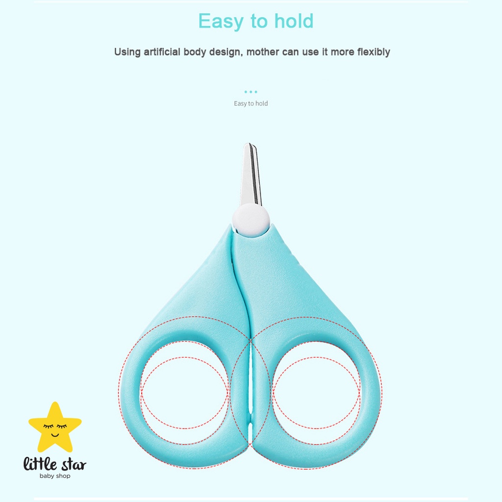 Gunting Kuku Bayi Newborn Warna Cewek Cowok | Baby Nail Clipper Scissors