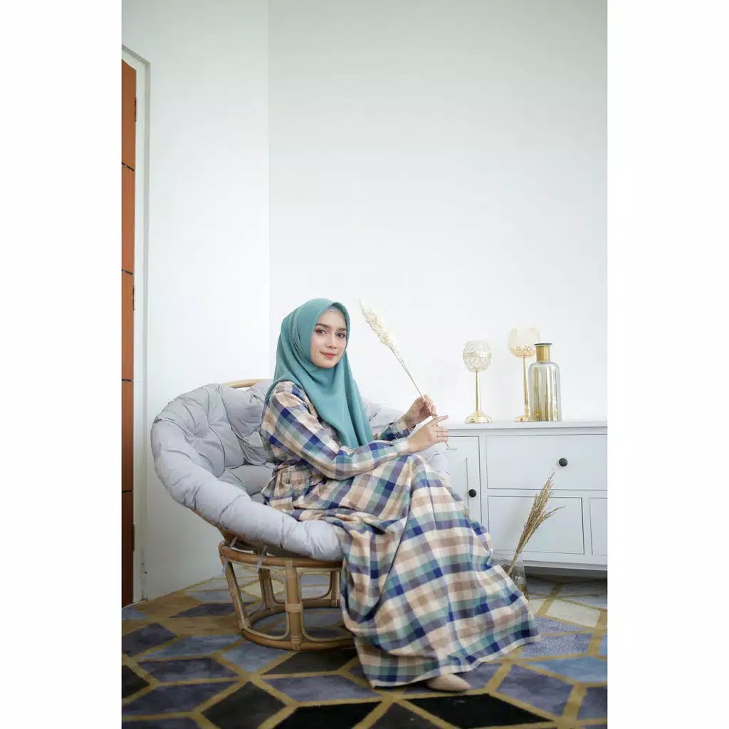 GAMIS UMBRELLA KOTAK XL JUMBO / BAJU MUSLIM / WANITA / TERMURAH / MAXI DRESS