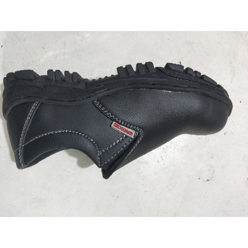 Arisfsepatu safety/ sepatu proyek/ sepatu hitampolos/sepatukerja