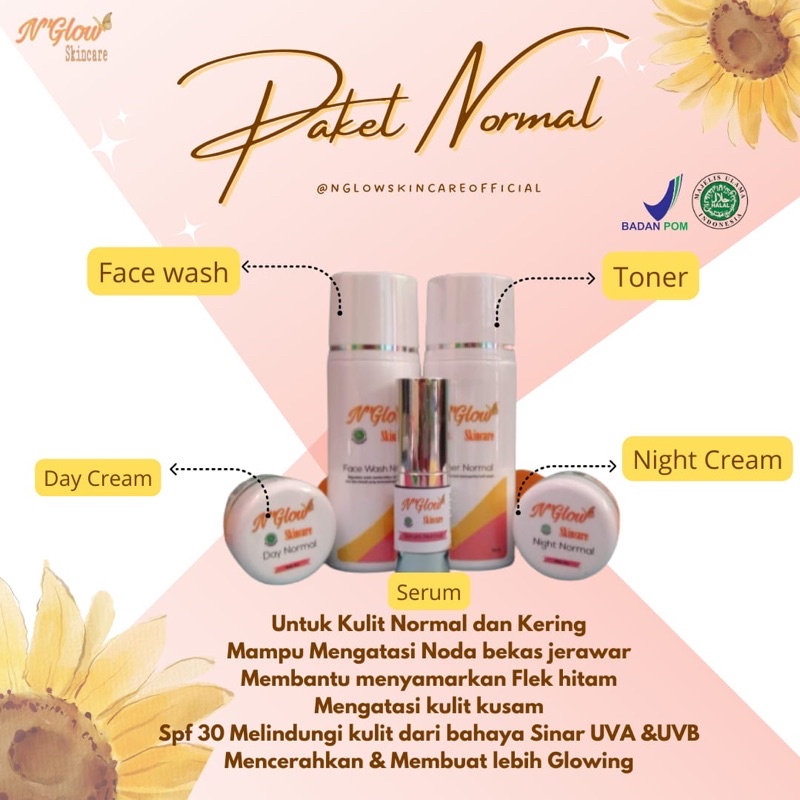 ECER N’GLOW SKINCARE ORI