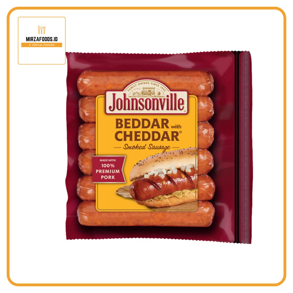 

Johnsonville Beddar with Cheddar 396 gr