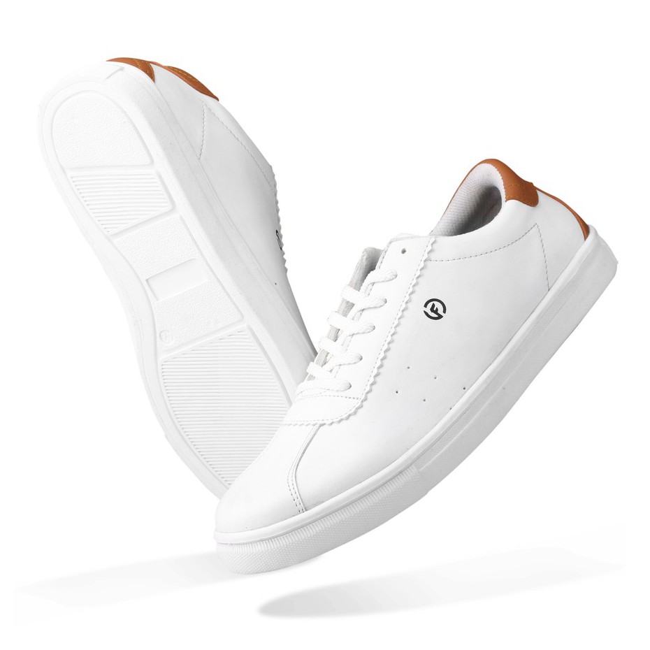 Sepatu Sneakers Pria Kasual Sneaker Smith White Comb