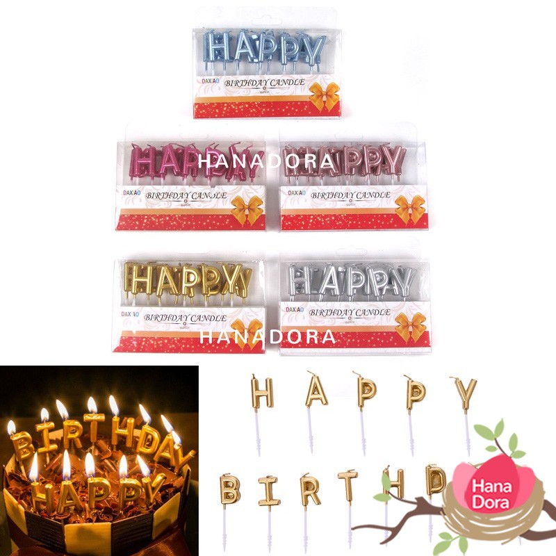 Daxiao Happy Birthday Candle - Lilin Ulang Tahun