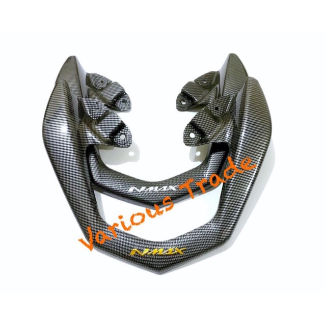 Cover Behel NMax Carbon + Tulisan Gold Murah Motor Yamaha NMax