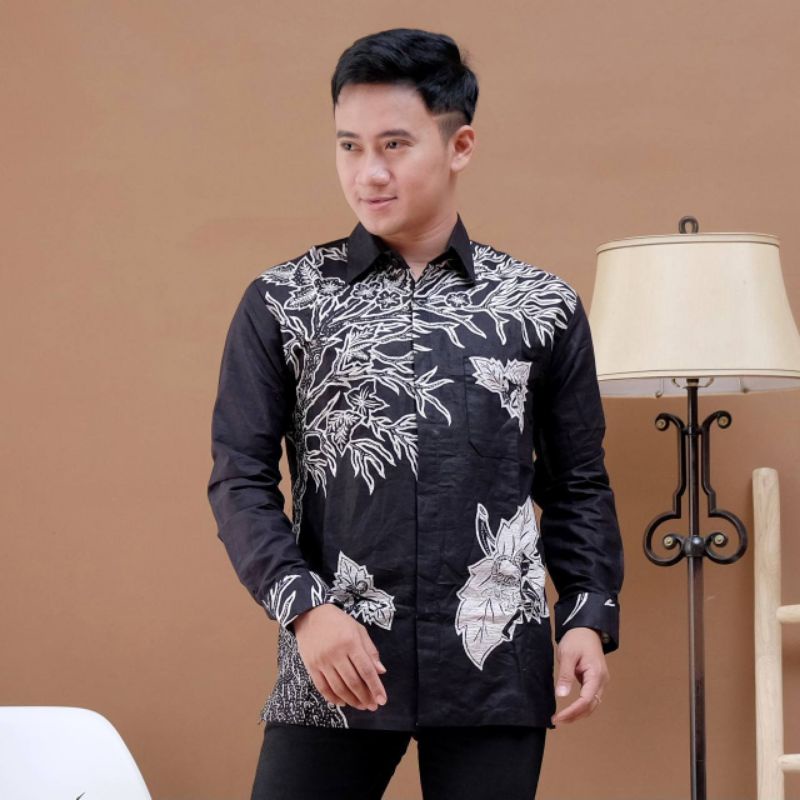 Batik Hitam Manis Kemeja Batik Hitam Pria Lengan Panjang Kemeja Batik Hitam Pria Kemeja Batik Hitam Kemeja Batik Hitam Putih