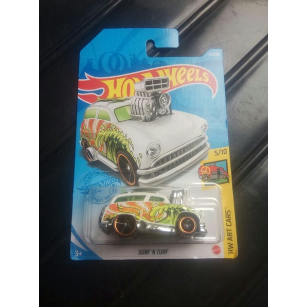 hotwheels SURF 'N TURF HW ART CARS