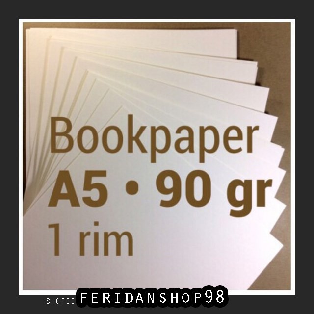 

BT766 KERTAS BOOKPAPER BEST 90 GR A5 IMPERIAL BOOK PAPER NOVEL BY FERIDANSHOP98