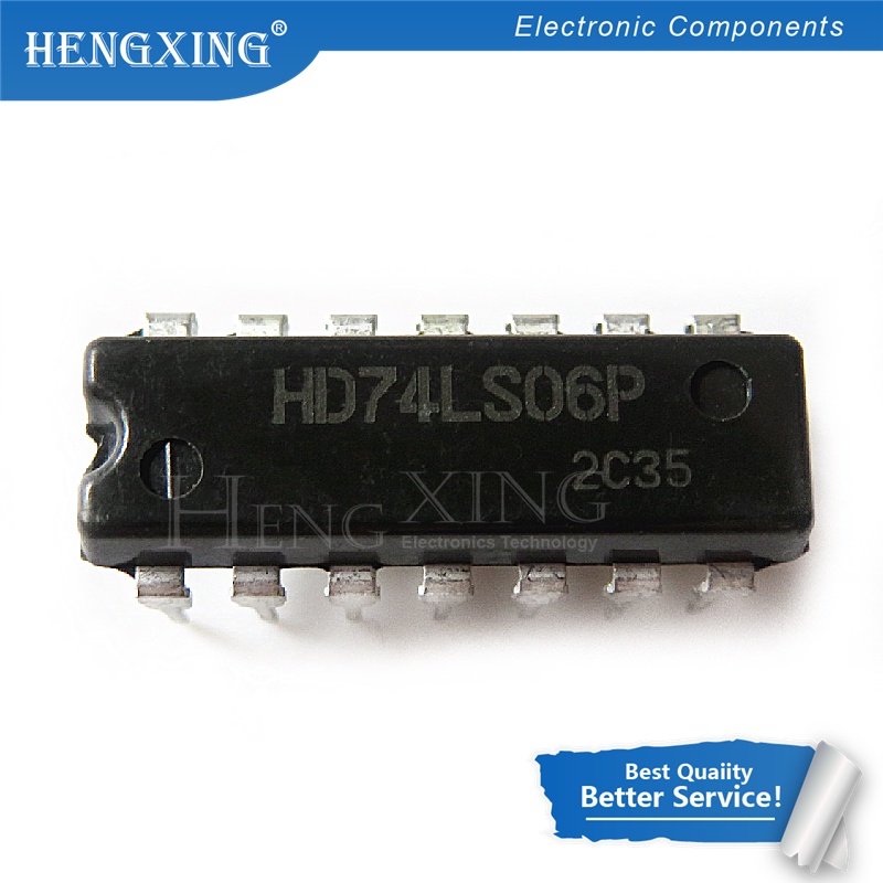 100pcs IC SN74LS06N DIP14 SN74LS06 DIP 74LS06N 74LS06