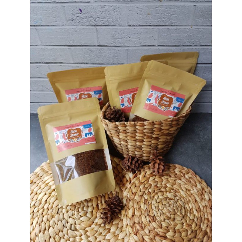 

Abon Jamur Vegetarian /150gr (disangrai tidak digoreng)