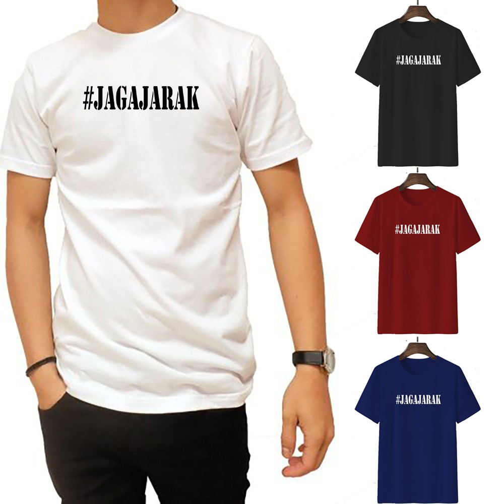 Kaos Distro Pria Cotton Combed 30s / Kaos Pria Lengan Pendek Cotton Combed 30s bee34