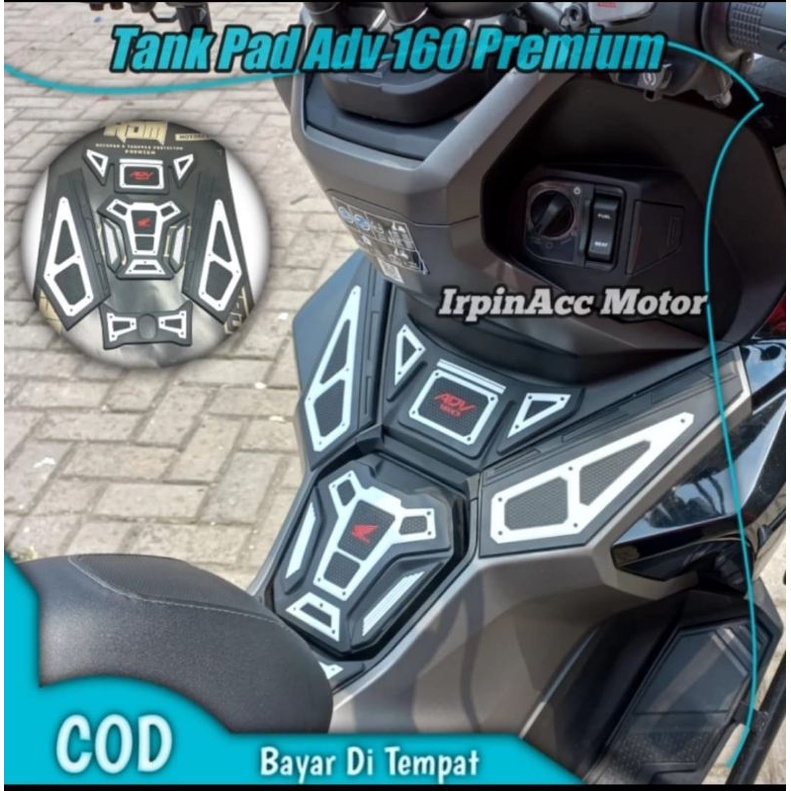 Tankpad Honda ADV 160 2022 Tank pad rubber timbul Honda ADV 160 2022