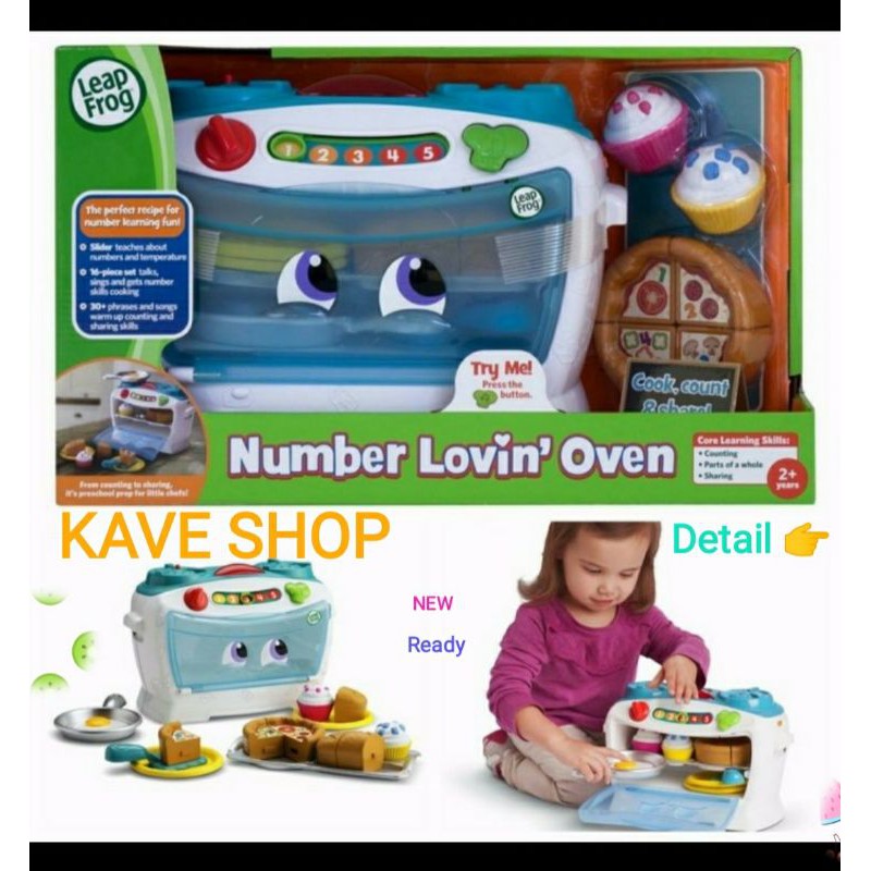 LEAP FROG : Number Lovin' Oven - NEW - Original - Ready - BEST PRICE bagus