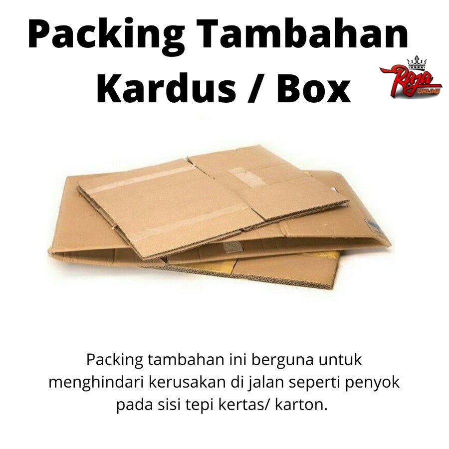 

Kardus Tambahan Packing Barang Biar Aman