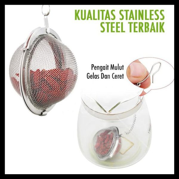 Kedai Mugen - Tea Infuser Ball Stainless Steel