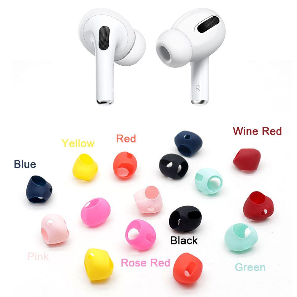 Nanas 2pcs/1pasang Case Cover Eartips Pengganti Earphone Ultra Tipis Untuk Airpods Pro