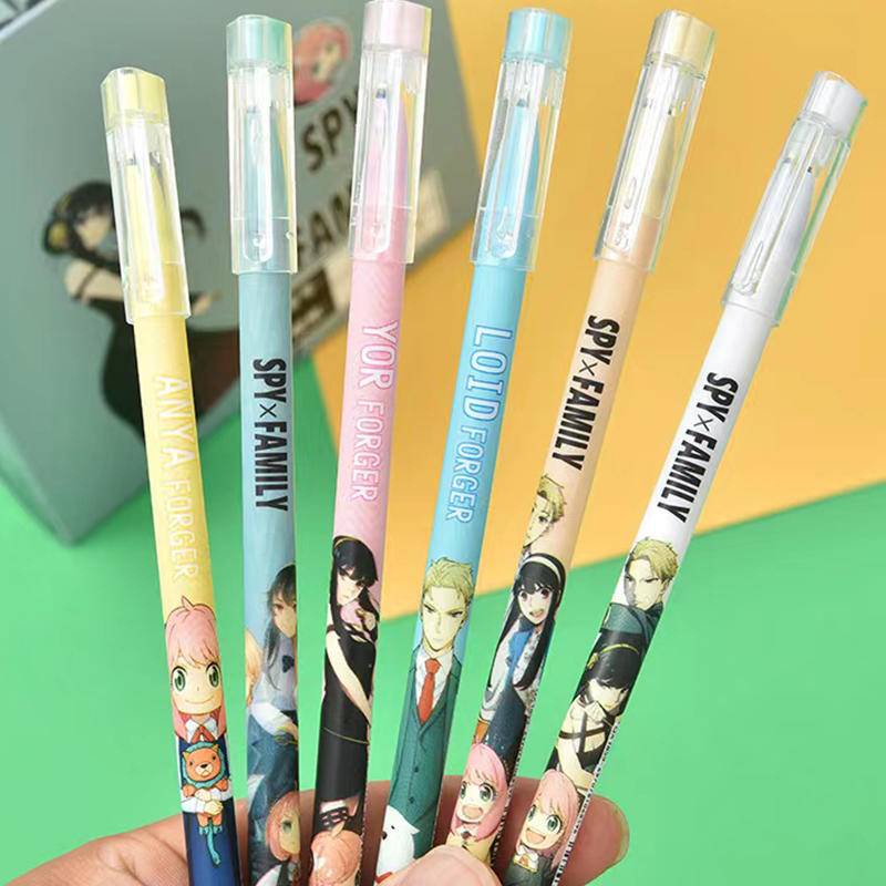 SXF006 – Bolpen Bolpoin Pen Bisa Dihapus Erasable 0.5 Alat Tulis Spy x Family Anya Anime Cosplay Jepang