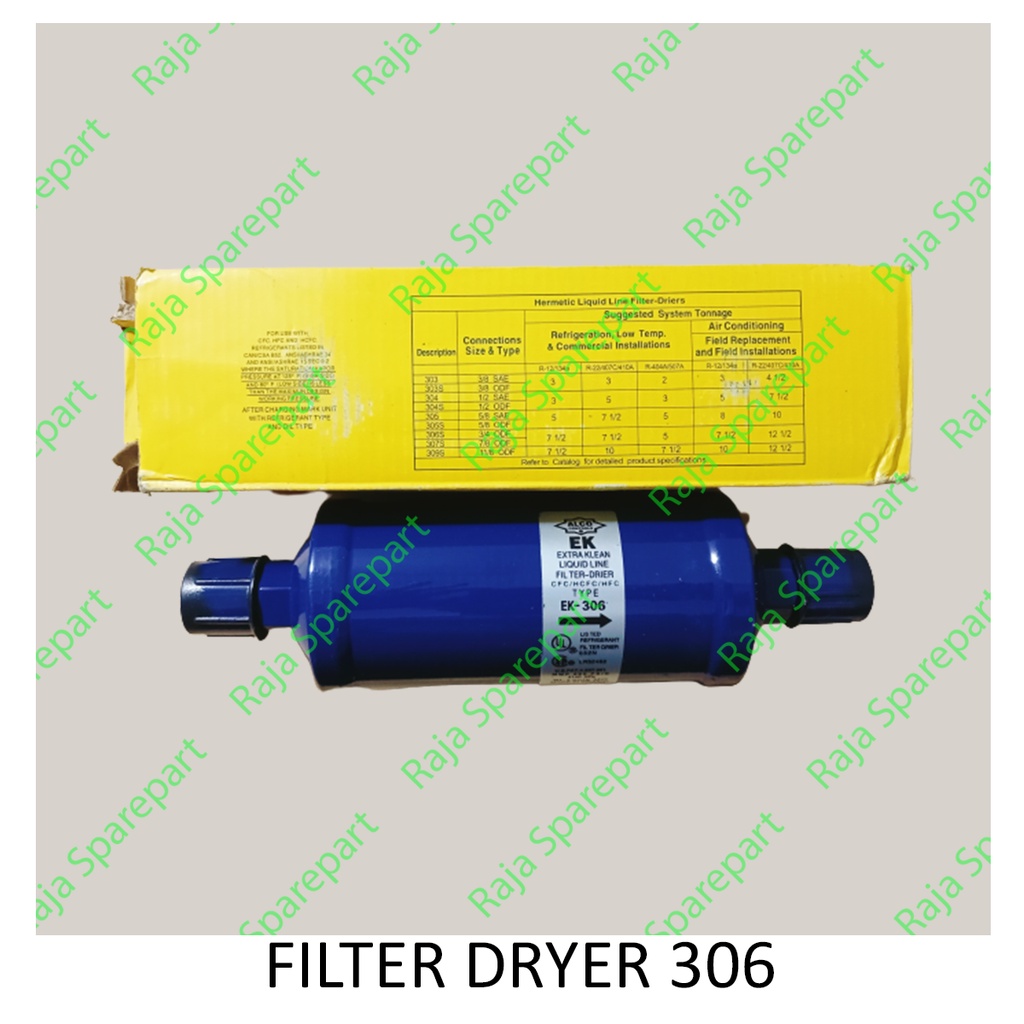 Filter Dryer 306 Inlet/Outlet 3/4&quot;