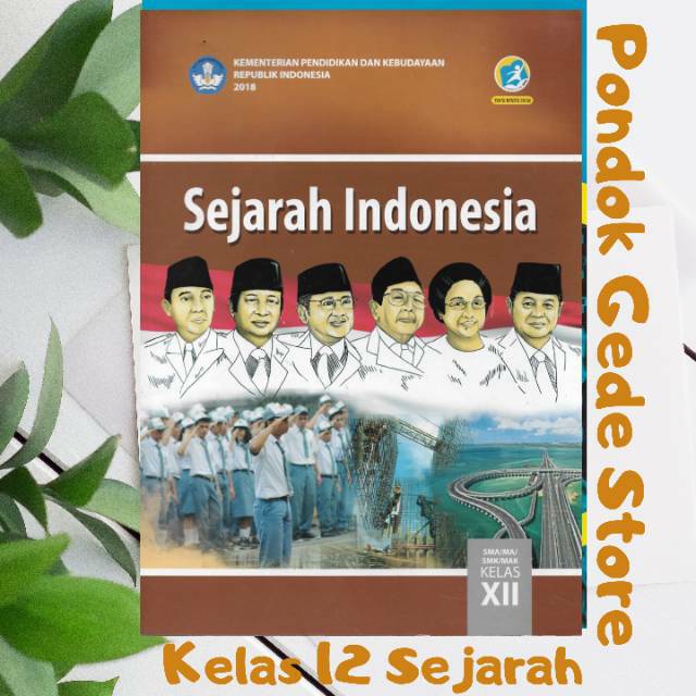 Jual Buku Paket Pelajaran Kelas 12 XII SMA MA SMK Sejarah Kurikulum ...