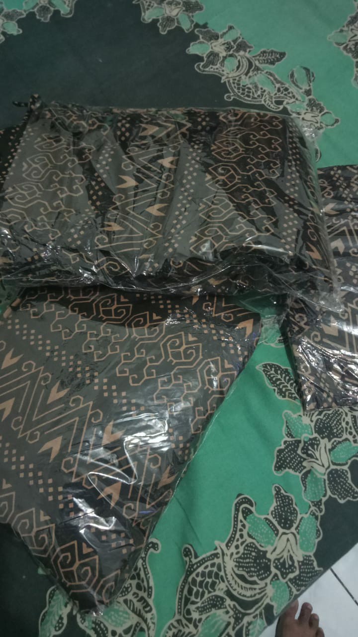 Batik Couple Keluarga Bisa Pisah Sania Ruffle Ori Ndoro Jowi Termurah Motif Semut