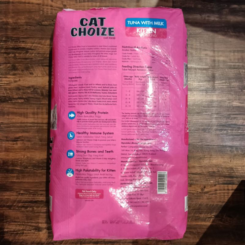 Cat Choize Cat Food Kitten Tuna 20 Kg / Makanan Kucing (BY GOSEND INSTAN)